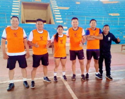 Árbitros de futsal superan con éxito el repechaje físico en Trinidad