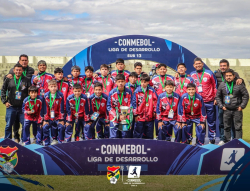 Toros del Beni en el podio de la Liga de Desarrollo Sub-13