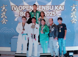 Dojo Nakayama en el medallero del V Open Genbu Kai 2025