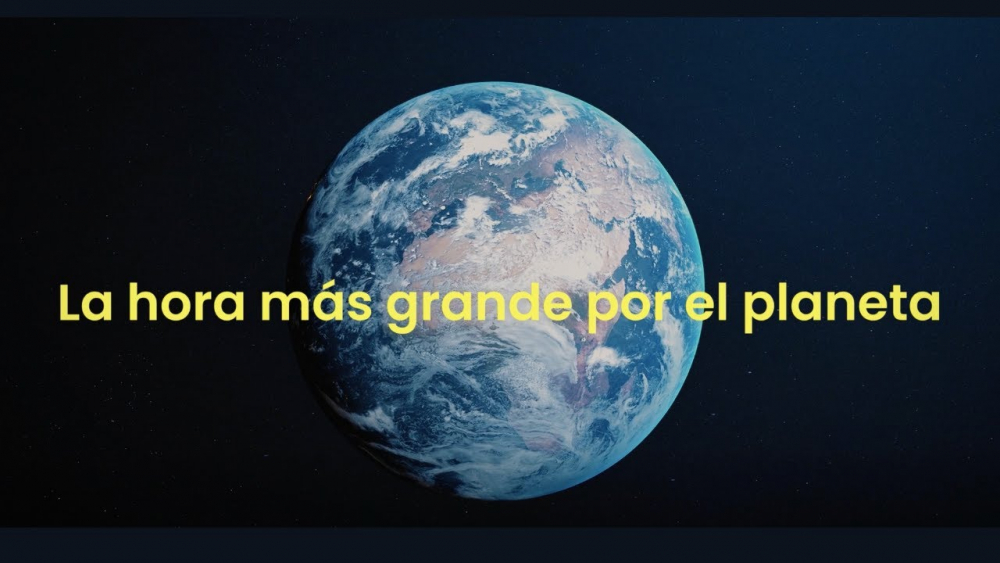 Anuncian “La Hora Más  Grande por el Planeta”