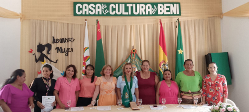 Cívicas reconocieron la labor de mujeres  por su lucha y aporte al desarrollo del Beni