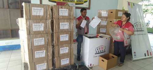 Beni: 3.375 cajas están en custodia  en Trinidad para el Censo