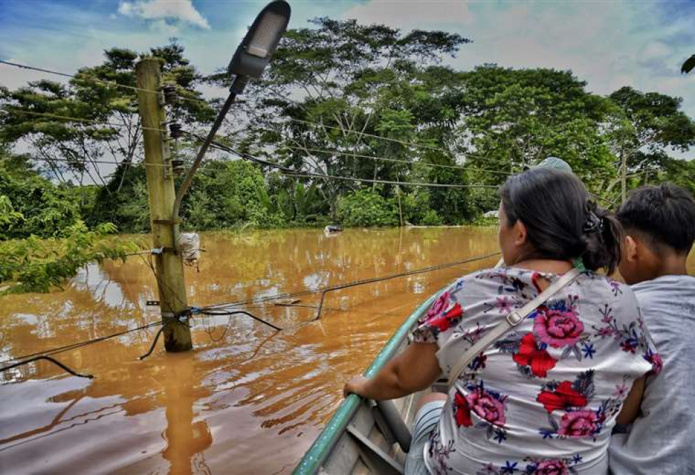 El agua expulsó de sus casas a 1.179 familias  en Cobija y alertan de nuevas crecidas