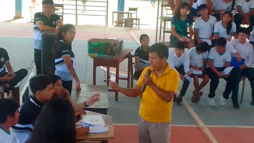Jurados estudiantiles de San Andrés se capacitan  para administrar el procedimiento de votación