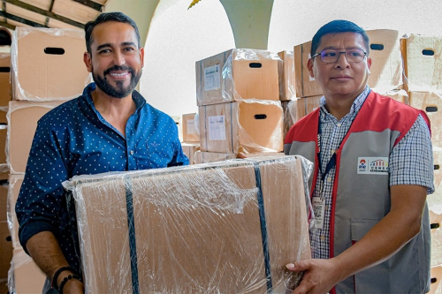 INE entrega cajas censales para  operativo el sábado en Trinidad