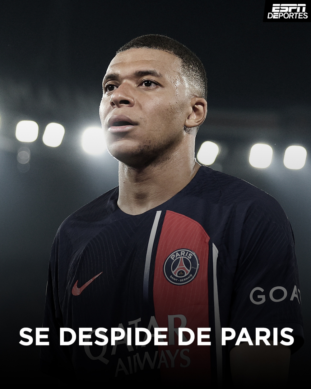 Mbappé anuncia su adiós al PSG