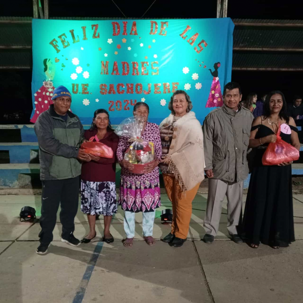 Dia de la Madre en Sachojere; forma especial de homenajear al ser que da vida