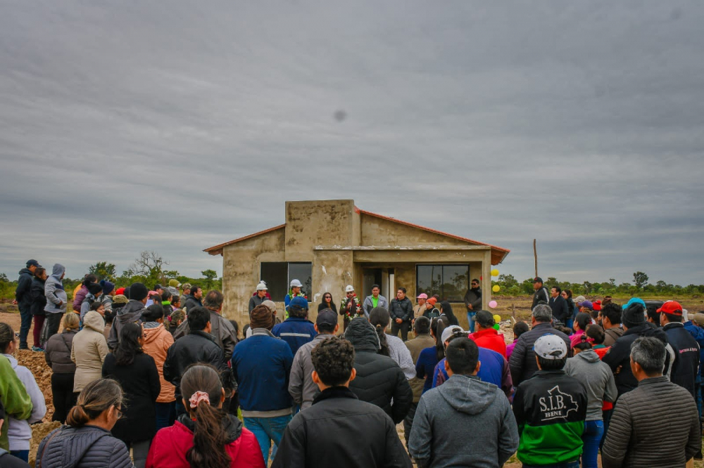 Construcción de viviendas sociales fue  socializada para su entrega este año