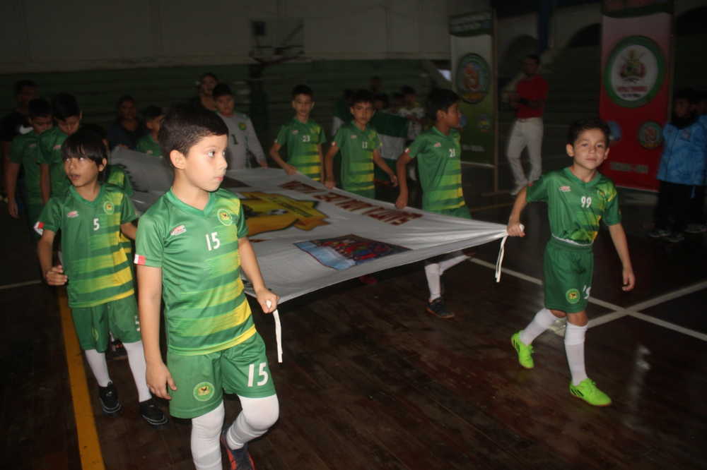 Inicia con entusiasmo campeonato nacional de fútbol de salón AMF Sub 10