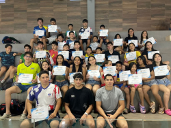 Experiencia mundialista fortalece a Titanes en clínica de natación