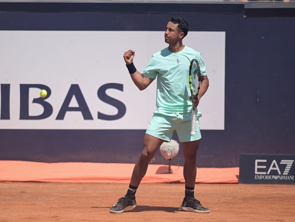 Hugo Dellien pasa a segunda ronda en el Macedonia Open previo al Roland Garros
