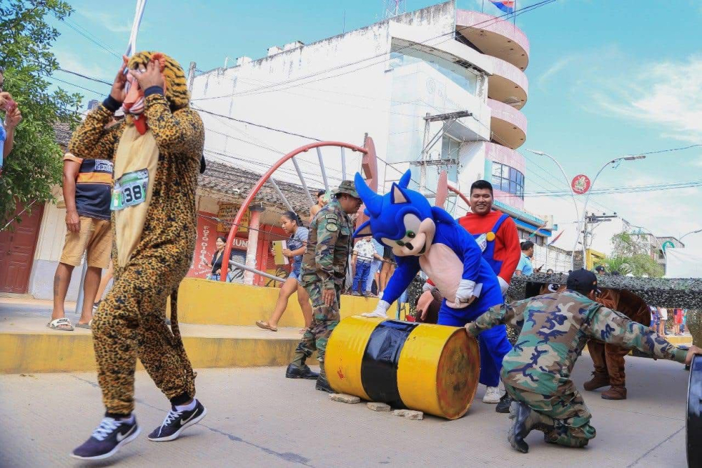 *ÉXITO TOTAL EN LA GRAN CARRERA DE BOTARGAS POR UN BICENTENARIO LIBRE DE VIOLENCIA ORGANIZADA POR EL COMANDO POLICIAL BENI*