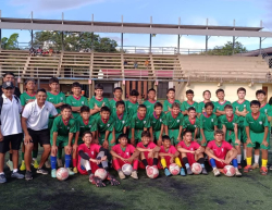 Entrega de material deportivo a la Preselección beniana Sub-13