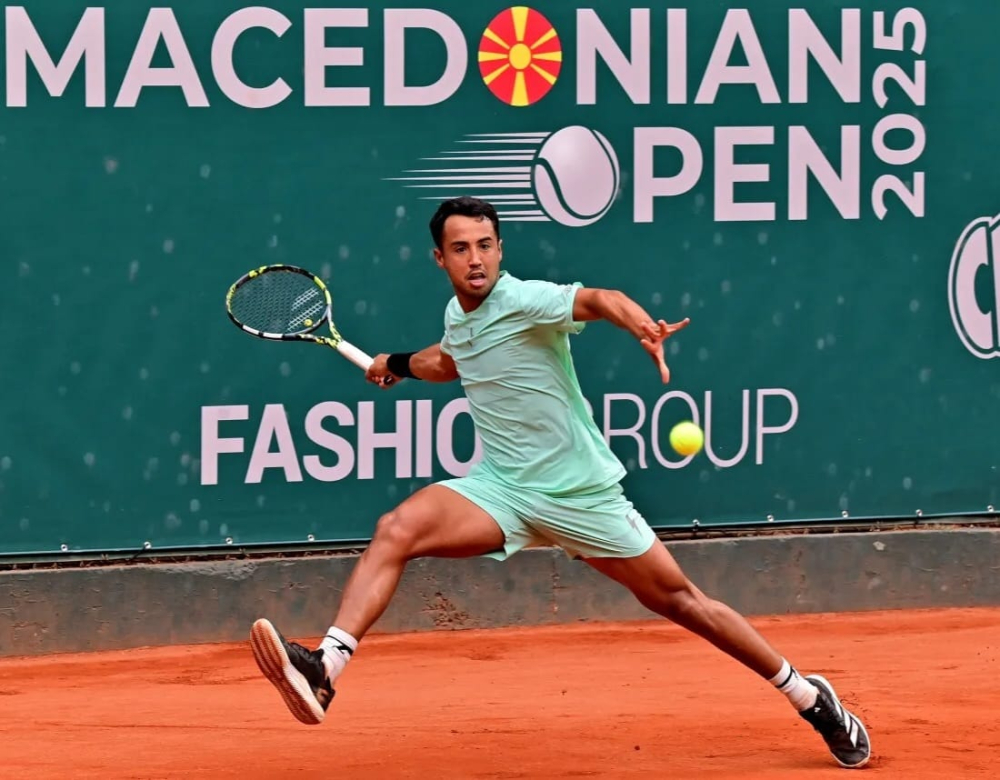 Hugo Dellien es semifinalista del Macedonia Open