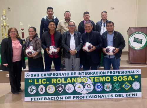 Profesionales del Beni seleccionan talentos en el XVII Campeonato de Integración "Lic. Rolando Temo Sosa"