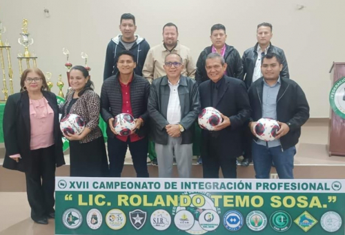 Presentan XVII Campeonato de Integración Profesional "Lic. Rolando Temo Sosa"