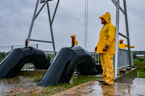 Barrios afectados por lluvia extraordinaria:  UGR redobló esfuerzos en zonas críticas