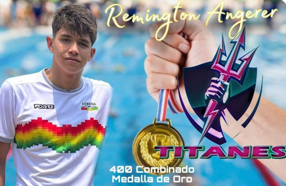 Orgullo beniano: Remigton Angerer consigue medalla de oro para Bolivia