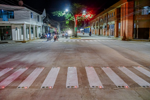 El regalo más importante para la capital beniana, fue renovaba y modernizada avenida 6 de agosto