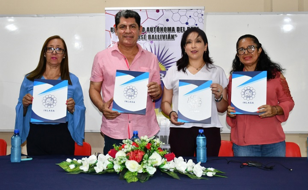 INLASA y UAB firman  convenio quinquenal para  actualización de docentes