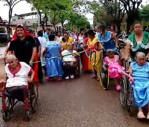 Gerontología de la UAB  conmemora efeméride  del Beni en Hogar  de Ancianos