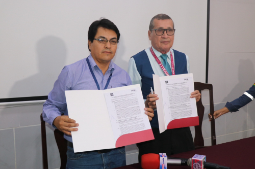 ENDE DELBENI  firma convenio de  coordinación y  fortalecimiento con  Univalle-Trinidad