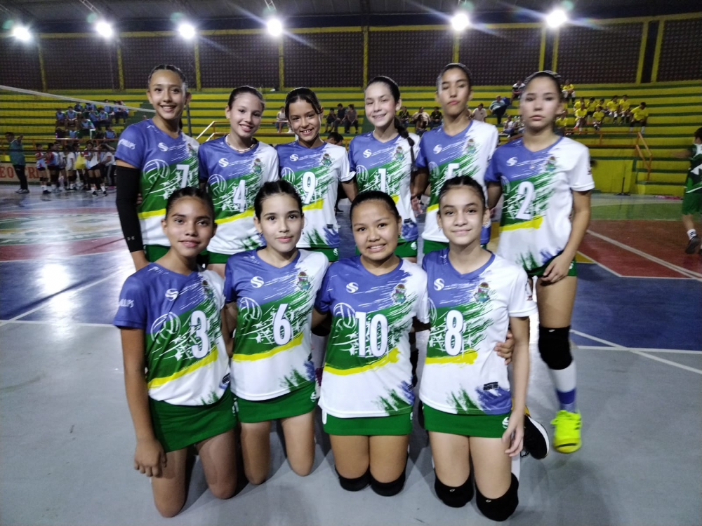 San Borja se viste de gala al recibir el campeonato departamental de voleibol U-12