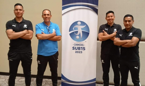 Conmebol Sub-15: Jesús Antelo es parte del equipo arbitral en el torneo sudamericano