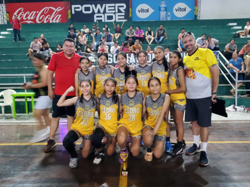 Éxito del 1er festival de básquetbol U-10 y U-13 “Descubriendo talentos” en Trinidad