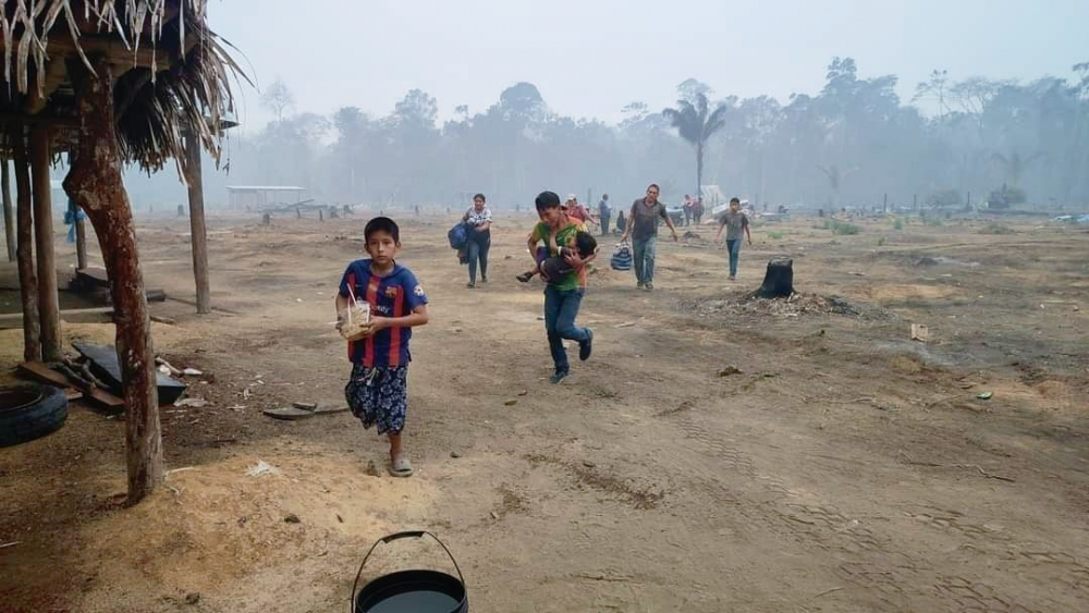 Devastación en  Beni y Santa Cruz: Incendios forestales  consumen 56 viviendas