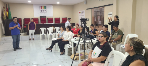 TED impulsa la inclusión en el taller de  socialización sobre las elecciones judiciales