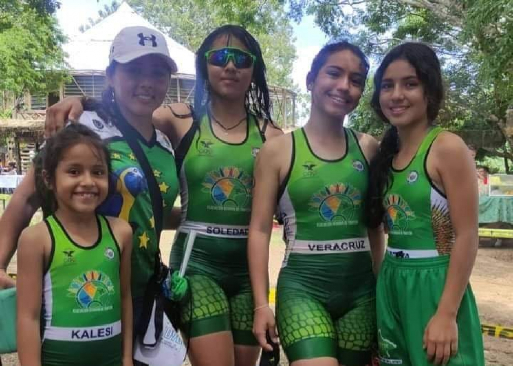 Entusiasmo en la familia Pessoa Peña por el próximo campeonato de triatlón Beni X-TERRA