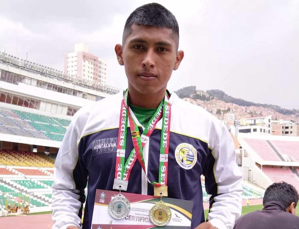 Moisés Montalván pone en alto al Beni con medallas de oro y plata en La Paz