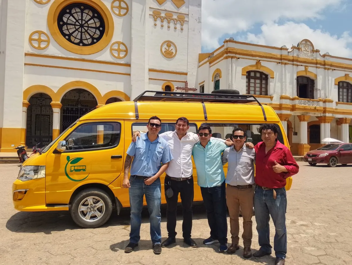 TRINIDAD RECIBE EL PRIMER BUS ELÉCTRICO COMO ALTERNATIVA AL COMBUSTIBLE