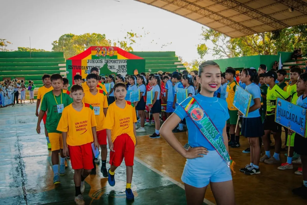 SAN IGNACIO ABRE LA FASE DEPARTAMENTAL DE LOS JUEGOS ESTUDIANTILES