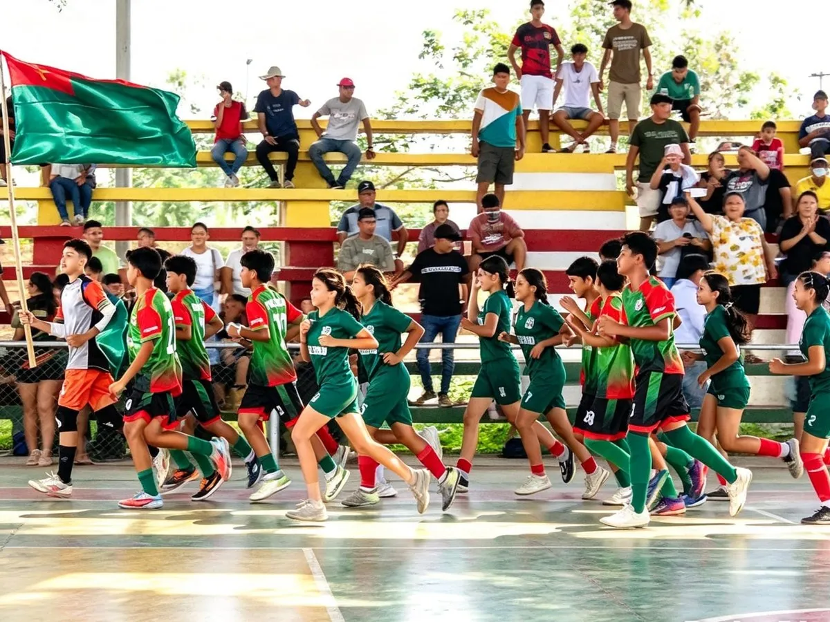TRINIDAD CONQUISTA DOBLE TÍTULO EN FUTSAL EN LOS JUEGOS ESTUDIANTILES