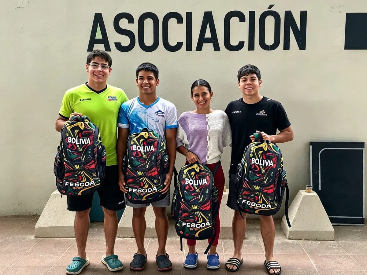 CUATRO BENIANOS RUMBO A LA COPA PACÍFICO DE NATACIÓN EN CHILE