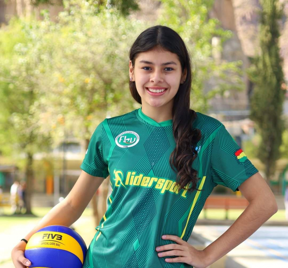 Samantha García Fuentes defiendió los colores de Bolivia por segunda vez en un sudamericano