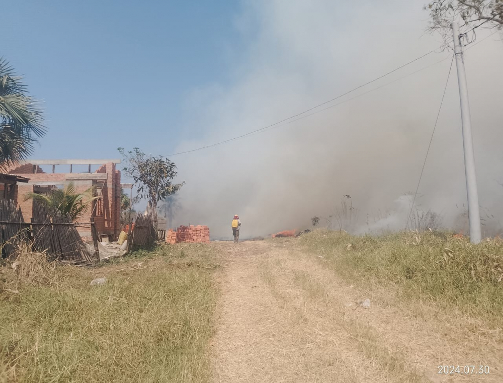 Incendios diarios elevan  los niveles tóxicos del aire