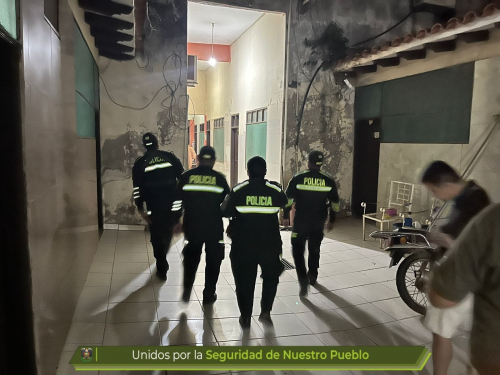 Operativo de alto  impacto refuerza  la seguridad: Policía  intensifica control  en zonas críticas