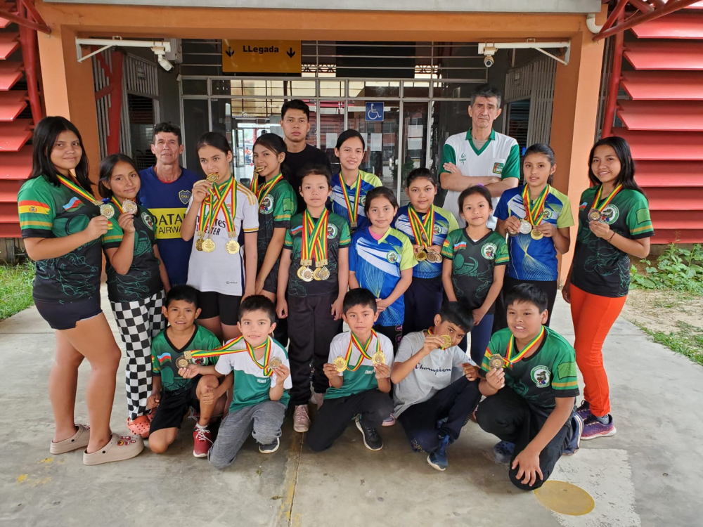 Beni sobresale en tenis de mesa con 29 medallas y apunta a competencias internacionales