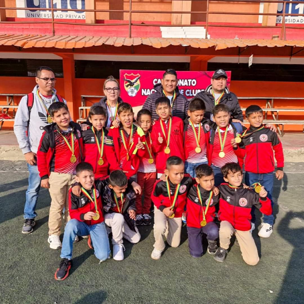 La Sub-9 de Gran Moxos, orgullo del fútbol infantil en Tarija