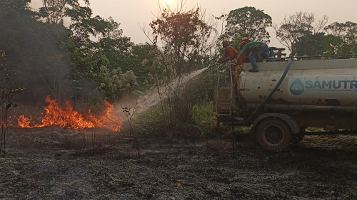 Trinidad espera lluvias para mitigar los  incendios y mejorar la calidad del aire